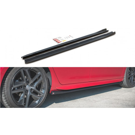 Body kit and visual accessories MAXTON DESIGN side skirts diffusers for Peugeot 308 GT Mk2 Facelift | races-shop.com