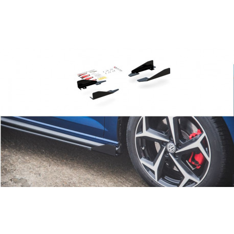 Body kit and visual accessories Side Flaps Volkswagen Polo GTI Mk6 | races-shop.com