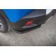 Body kit and visual accessories Central Rear Splitter (with vertical bars) Peugeot 2008 Mk2 | races-shop.com
