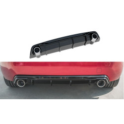 MAXTON DESIGN rear diffuser + Exhaust Ends Imitation for Peugeot 308 GT Mk2 Facelift