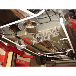 Honda Accord 03-08 4D Ultra-R 2x 4-Point Side Floor Bars