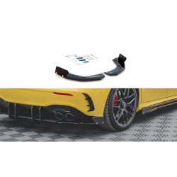 MAXTON DESIGN rear side splitters + Flaps for Mercedes-AMG A45 S, V2