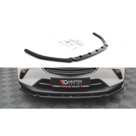Body kit and visual accessories Front Splitter V.2 Mazda CX-3 | races-shop.com