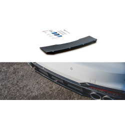 MAXTON DESIGN central rear splitter for Audi S5 Sportback F5 Facelift
