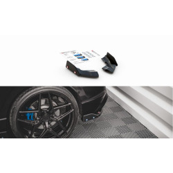 MAXTON DESIGN rear side splitters + Flaps for Volkswagen Golf R Mk8, V2