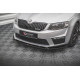 Body kit and visual accessories Front Splitter V.3 Skoda Octavia RS Mk3 | races-shop.com