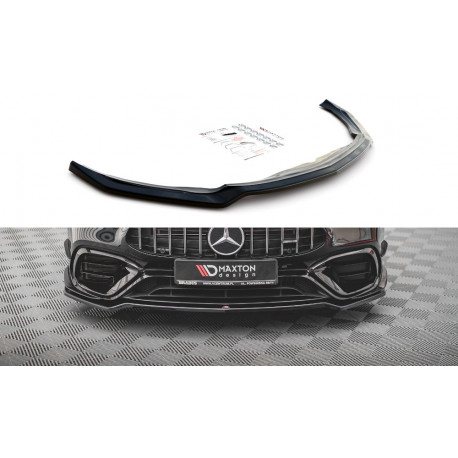 Body kit and visual accessories Front Splitter V.1 Mercedes-AMG CLA 45 Aero C118 | races-shop.com