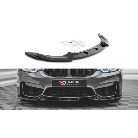 Body kit and visual accessories MAXTON DESIGN front splitter for BMW M4 F82 | races-shop.com