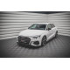 Body kit and visual accessories Front Splitter V.4 Audi S3 / A3 S-Line 8Y | races-shop.com