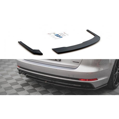 Body kit and visual accessories Rear Side Splitters V.2 Audi A4 S-Line B9 | races-shop.com