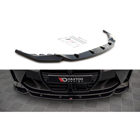 Body kit and visual accessories Front Splitter V.2 BMW M4 G82 / M3 G80 | races-shop.com