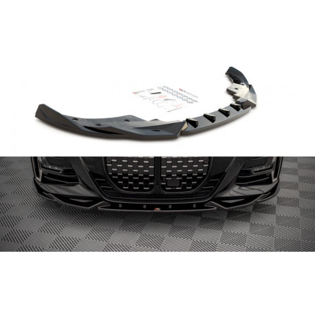 Body kit and visual accessories Front Splitter V.2 BMW 4 M-Pack G22 | races-shop.com