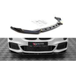 MAXTON DESIGN front splitter for BMW X1 M-Pack F48, V2