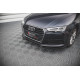 Body kit and visual accessories MAXTON DESIGN front splitter for Audi A4 B9, V1 | races-shop.com