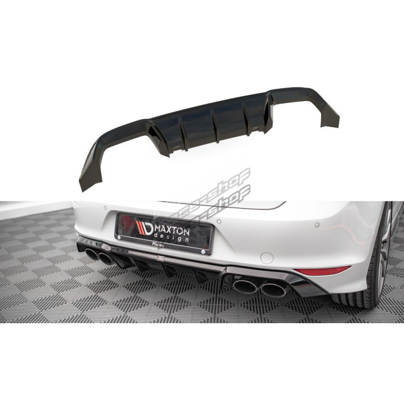 Rear diffuser Volkswagen Golf R Mk7 | 192,80 € | races-shop.com
