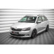 Body kit and visual accessories Front Splitter V.1 Skoda Fabia Mk3 | races-shop.com