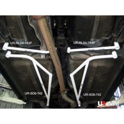Impreza WRX/STI 01-07 UltraRacing 2x 3-Point Floor Bars
