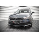 Body kit and visual accessories Front Splitter Skoda Fabia Mk3 Facelift | races-shop.com