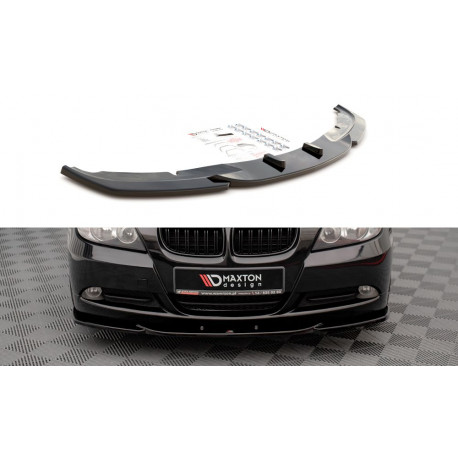 Body kit and visual accessories MAXTON DESIGN front splitter for BMW 3 E90, V2 | races-shop.com
