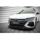 Body kit and visual accessories Front Splitter V.2 Volkswagen Arteon R | races-shop.com