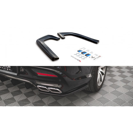 Body kit and visual accessories Rear Side Splitters V.2 Mercedes-Benz GLE Coupe 63AMG C292 | races-shop.com