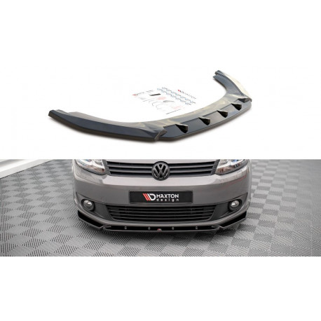 Body kit and visual accessories MAXTON DESIGN front splitter for Volkswagen Caddy Mk3 Facelift | races-shop.com