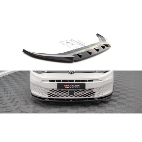 Body kit and visual accessories MAXTON DESIGN front splitter for Volkswagen Caddy Mk5, V2 | races-shop.com