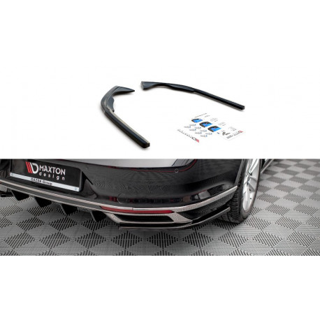 Body kit and visual accessories MAXTON DESIGN rear side splitters for Volkswagen Passat B8 Facelift | races-shop.com