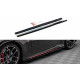 Body kit and visual accessories Side Skirts Diffusers V.2 Nissan 370Z Nismo Facelift | races-shop.com