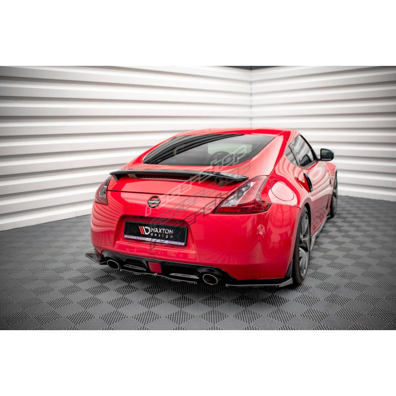Central Rear Splitter V.2 for Nissan 370Z | 97,10 € | races-shop.com