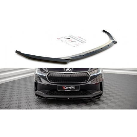 Body kit and visual accessories Front Splitter V.3 Skoda Enyaq iV | races-shop.com