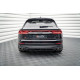 Body kit and visual accessories Central Rear Splitter (with vertical bars) Audi SQ8 Mk1 | races-shop.com