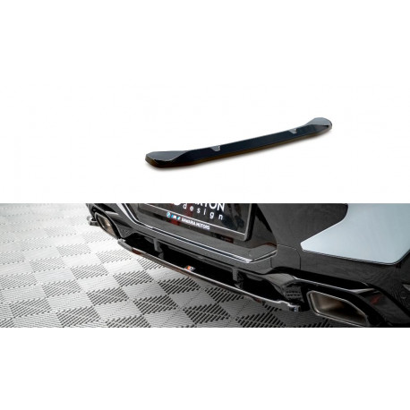 Body kit and visual accessories MAXTON DESIGN central rear splitter for BMW X4 M-Pack G02 Facelift | races-shop.com