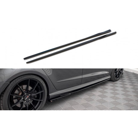 Body kit and visual accessories MAXTON DESIGN side skirts diffusers for Audi S3 Sportback 8V Facelift | races-shop.com