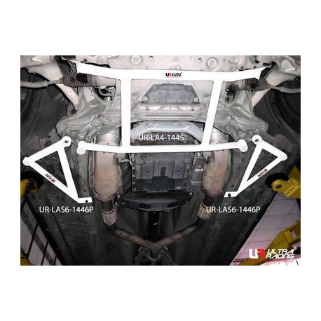 Strutbars Nissan 370Z /Infiniti G37 Ultra-R 4P Front Lower Bar 1445 | races-shop.com