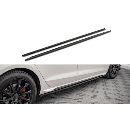 Body kit and visual accessories MAXTON DESIGN side skirts diffusers for Audi A4 B9 Facelift | races-shop.com