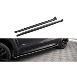 MAXTON DESIGN side skirts diffusers for BMW X6 M-Pack F16, V2
