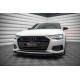 Body kit and visual accessories Front Splitter V.3 Audi A6 C8 | races-shop.com