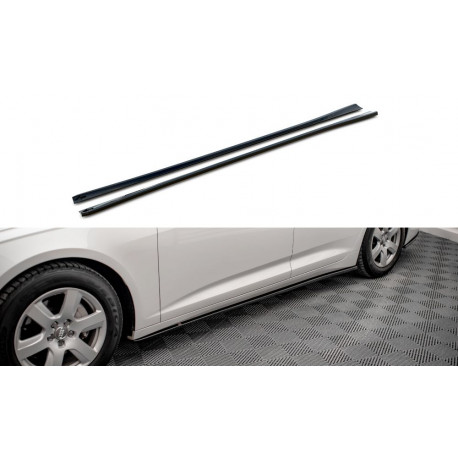 Body kit and visual accessories MAXTON DESIGN side skirts diffusers for Audi A6 C8 | races-shop.com