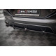 Body kit and visual accessories Central Rear Splitter (with vertical bars) V.3 BMW X6 M-Pack G06 | races-shop.com