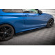 Body kit and visual accessories MAXTON DESIGN side skirts diffusers for BMW 2 M-Pack F22 | races-shop.com