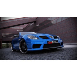 MAXTON DESIGN front bumper for Mercedes SLK R171 (SLK R172 AMG Look), fiberglass