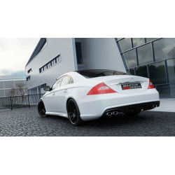 MAXTON DESIGN rear bumper for MERCEDES CLS C219, fiberglass