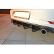Body kit and visual accessories REAR DIFFUSER VW GOLF MK7 GTI FACELIFT | races-shop.com