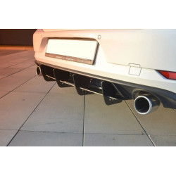 MAXTON DESIGN rear diffuser for VW GOLF MK7 GTI FACELIFT
