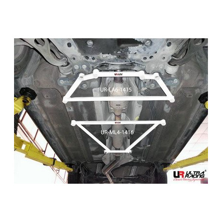 Strutbars Mazda 6 GH 08+ UltraRacing 6Point Front Lower Brace | races-shop.com