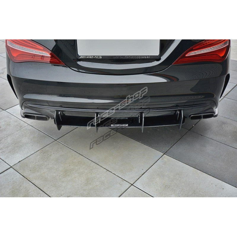 REAR DIFFUSER V.1 Mercedes CLA A45 AMG C117 Facelift | races-shop.com