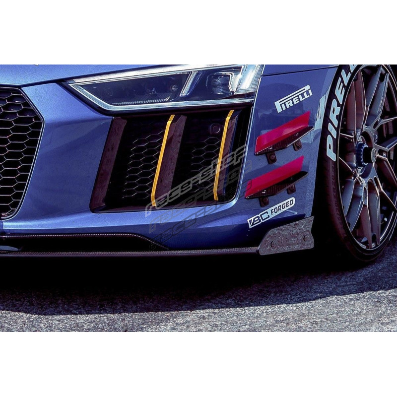 Front Bumper Wings (Canards) Audi R8 Mk.2 | 113,10 € | races-shop.com