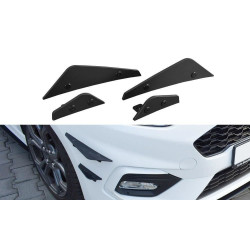Front Bumper Wings (Canards) Ford Fiesta Mk8 ST/ ST-Line