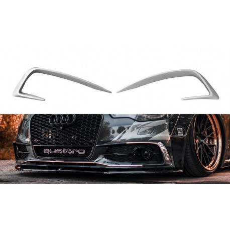 Body kit and visual accessories Frames for lights Audi S6 / A6 S-Line C7 | races-shop.com